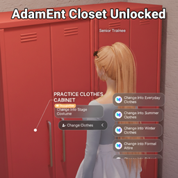 AdamEnt Closet Unlocked logo