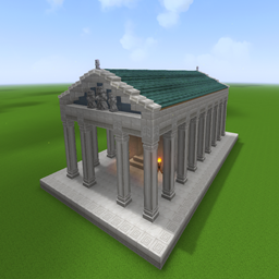 Greek Temple logo