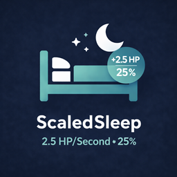 Scaled Sleep 25% Of Players logo