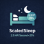 Scaled Sleep 25% Of Players logo