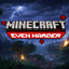 Minecraft Even Harder logo