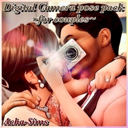 Acha Digital Camera pose pack (for couples) logo