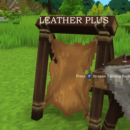 Leather Plus logo