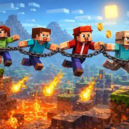 Chained together (still chained after death) - Minecraft Bedrock Addons ...