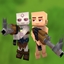 NPC Shooter's  + Weapons logo