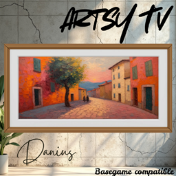 Danius Artsy TV - SetDATV2084- Basegame compatilbe