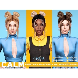 CasualSims - Calm Hairstyle (with bangs) project image