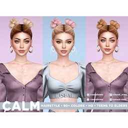 CasualSims - Calm Hairstyle (no bangs) project image