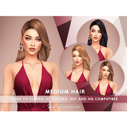 SONYASIMS - Medium Hair logo