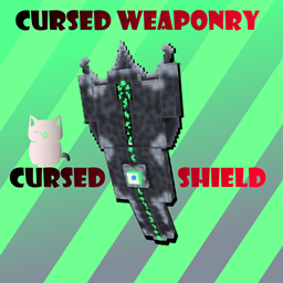 It's Valen's Cursed Weaponry - Cursed Shield logo