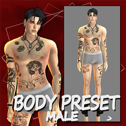 SOFT EDGE - Male body preset. project image