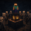 life as a skeleton [ Achievements Friendly ] (become a skeleton king and conquest the world) logo