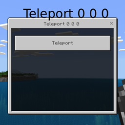 Teleport: 0 0 0 Coordinates project image