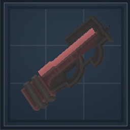 Lotties P90 Gun logo