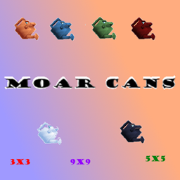 Moar Cans logo