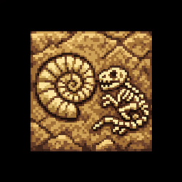 Cobblemon: Flawless Fossils logo