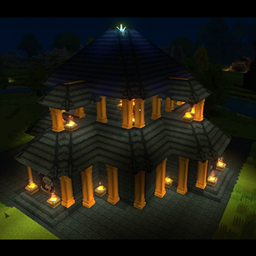 Gilded Starter Temple logo