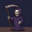Funny-death-announcer logo