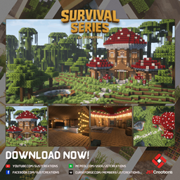 Survival Mushroom House #101 (Achievements On) logo