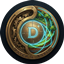 Patch D. World logo