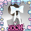 [KKM]A32 v1＆v2  bow hair claw clip logo