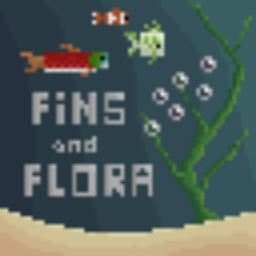 Fins and Flora logo