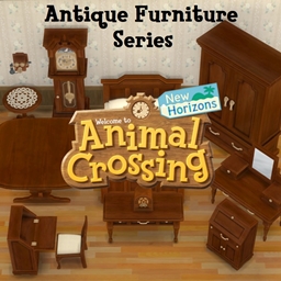 Antique Furniture Series - Animal Crossing New Horizons logo