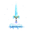Glacia, The Sword of Frozen Hope logo