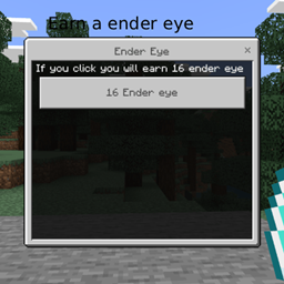 Earn a 16 Ender Eye project image