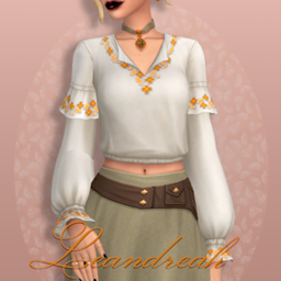 Okkult Herbology Blouse logo