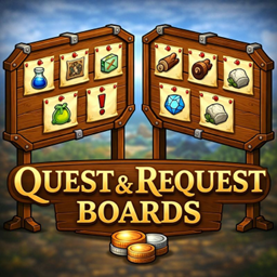 Quest & Request Boards [Physical Economy Series] logo