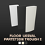  FinJingSims - Floor Urinal Partition Trough I logo