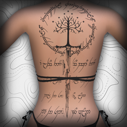 "Aragorn's Legacy" Tattoo logo