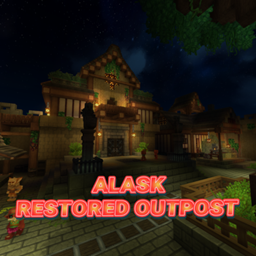 Outpost village rebuild logo