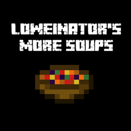 Loweinator's More Soups logo