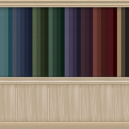Wall paint with Panel -part 7- Very light wood colour - in Moody Dark Goth Aesthetic - BG, Maxis Match project image