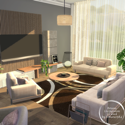 Briana Livingroom  CC