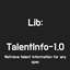 LibTalentInfo-1.0 logo