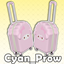 CYAN Rolling Luggage V1 logo
