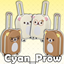 CYAN Rolling Luggage V2 logo