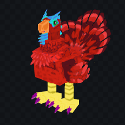 Red Tetrabird logo