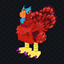 Red Tetrabird logo