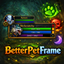 BetterPetFrame - Display Pet Level, XP Bar, Loyalty, Hunger Bar, Feed Warnings and Feed Numbers logo