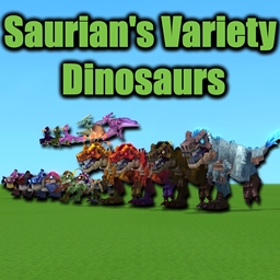 Saurian's Variety Dinosaurs logo