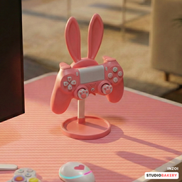StudioBakery Gamer Girl Controller logo