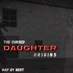 The Cursed Daughter Origins Horror logo