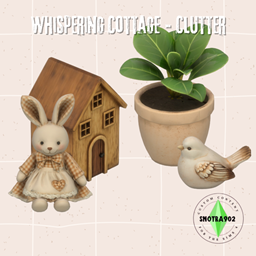 Whispering Cottage - Clutter logo