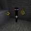 Baby enderman logo