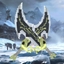 God of War Kratos Blades of Chaos, Leviathan Axe, and Draupnir Spear logo