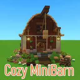 Cozy Barn with Coop and Storage logo